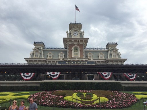 Disney World entrance