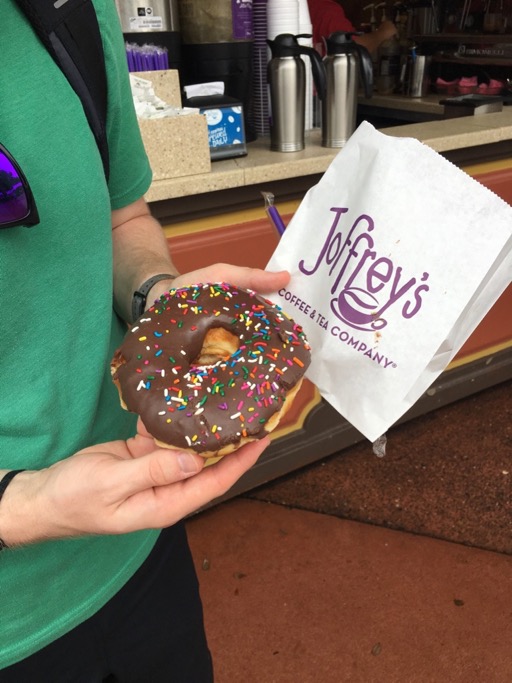 Joffrey's chocolate donut