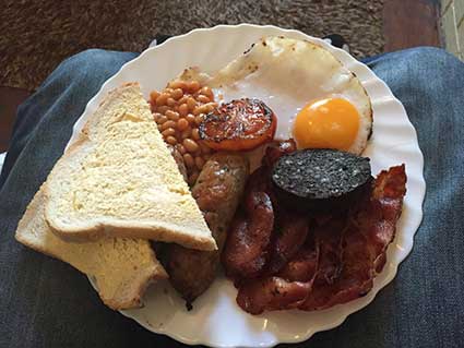 English Breakfast sampler