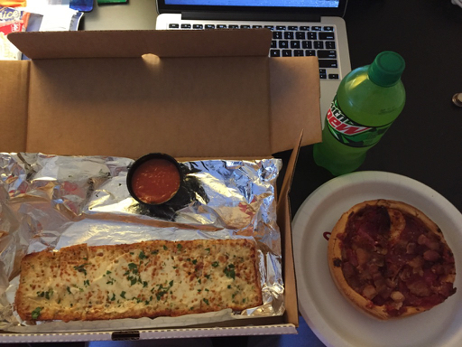 Giordano's Italian deep dish and cheesy garlic bread