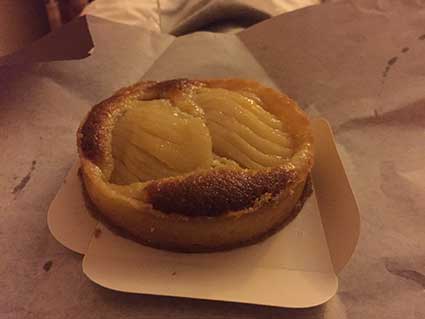 Delicious pear tart (?)