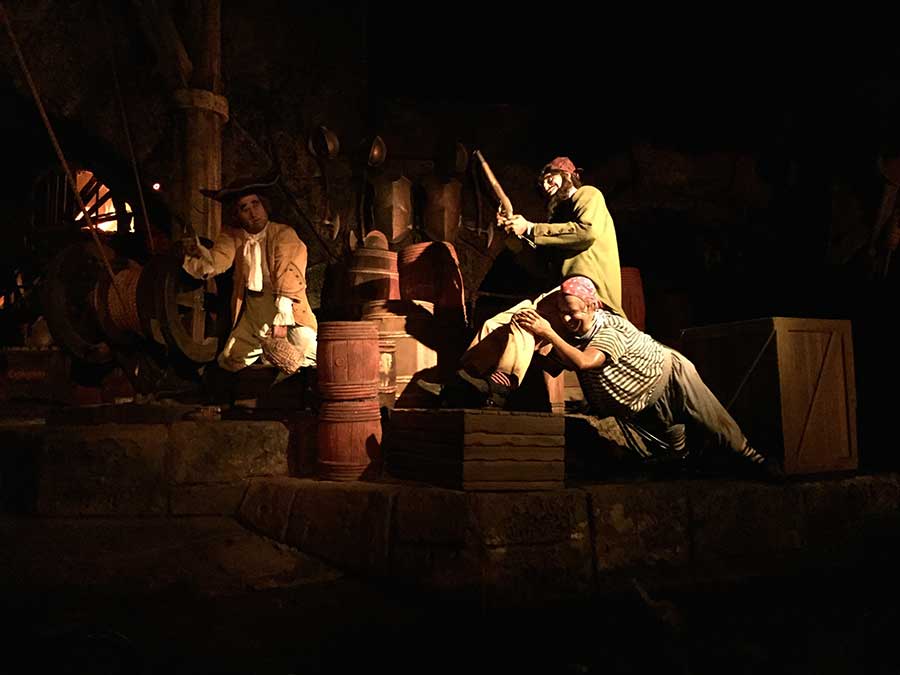 Inside the Pirates of the Caribbean