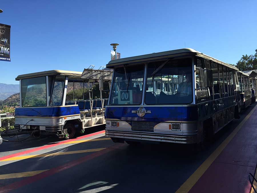 Studio tour tram