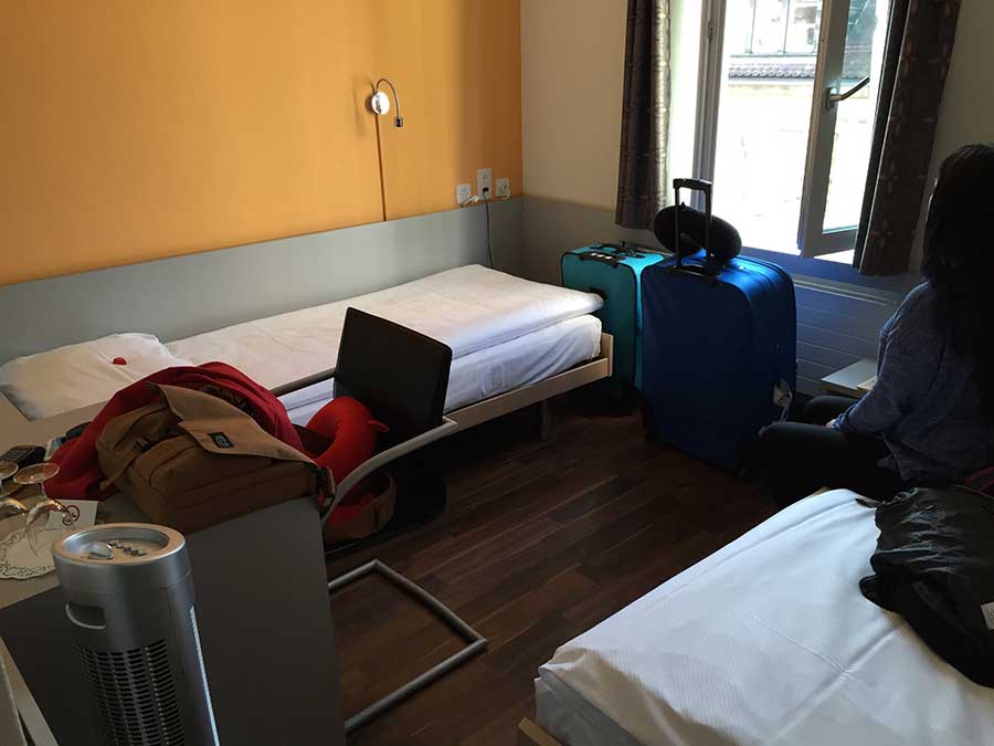 Swiss honeymoon suite